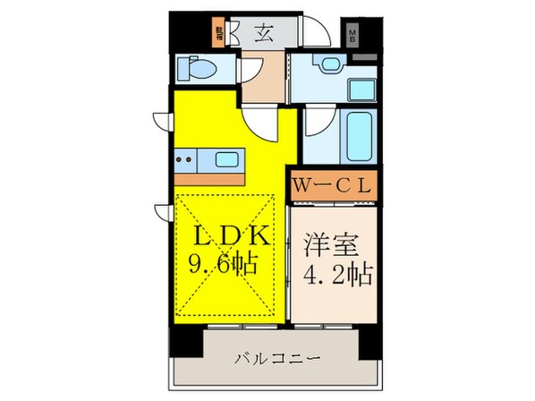 第26関根マンションの物件間取画像